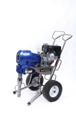 เครื่องพ่นสีเบนซิน Airless Paint Sprayer สำหรับผงสีโป๊วสี Epoxy