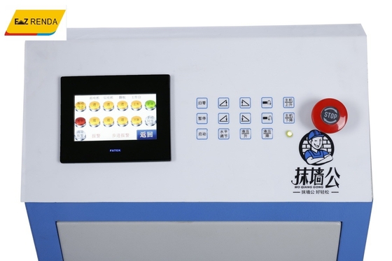 SMART Control Wall Plastering เครื่องแสดงภาพอัตโนมัติ Flap ไฮดรอลิก